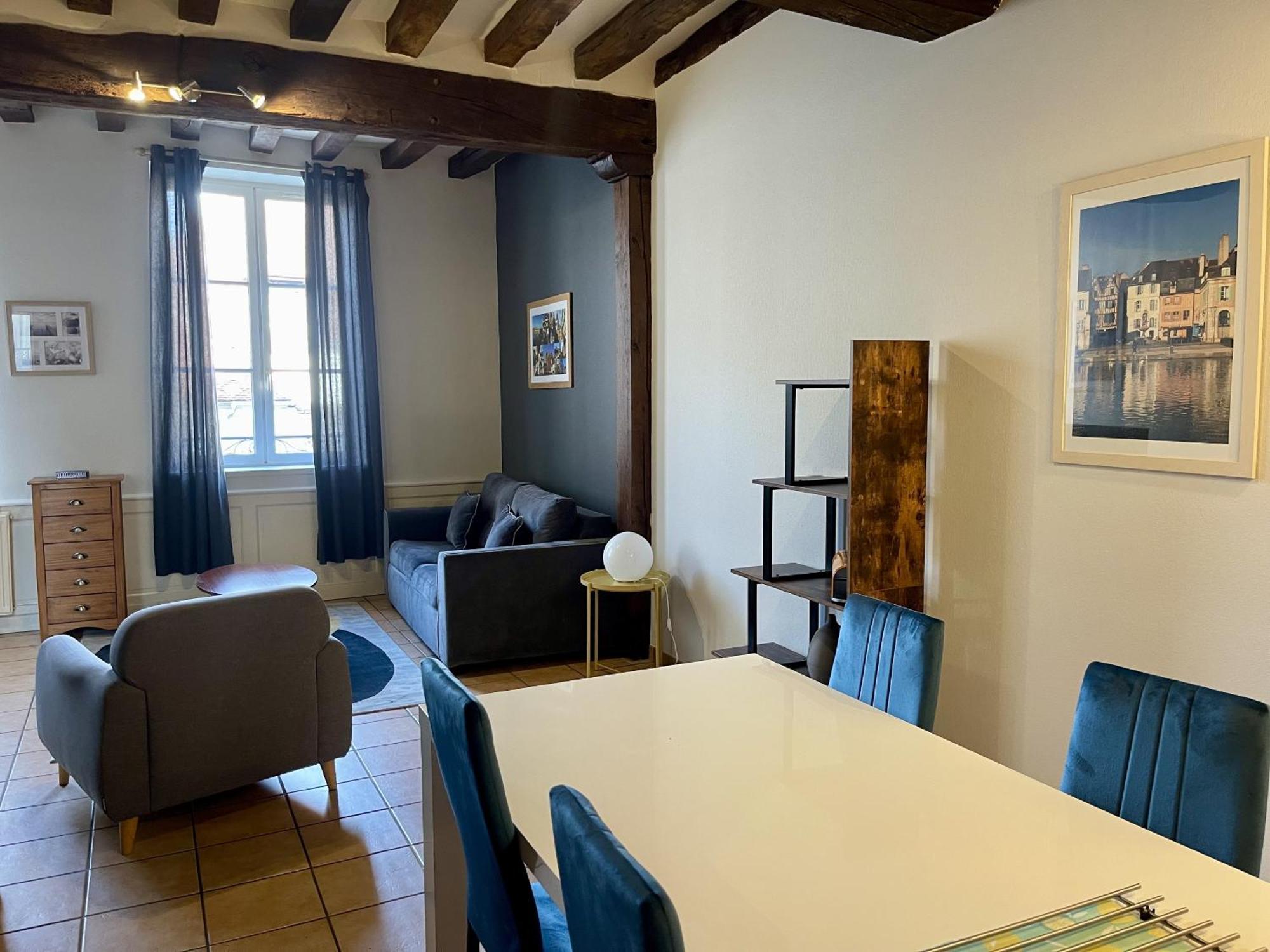 Appartement Le Coche D'Eau Auxerre Les Quais 外观 照片