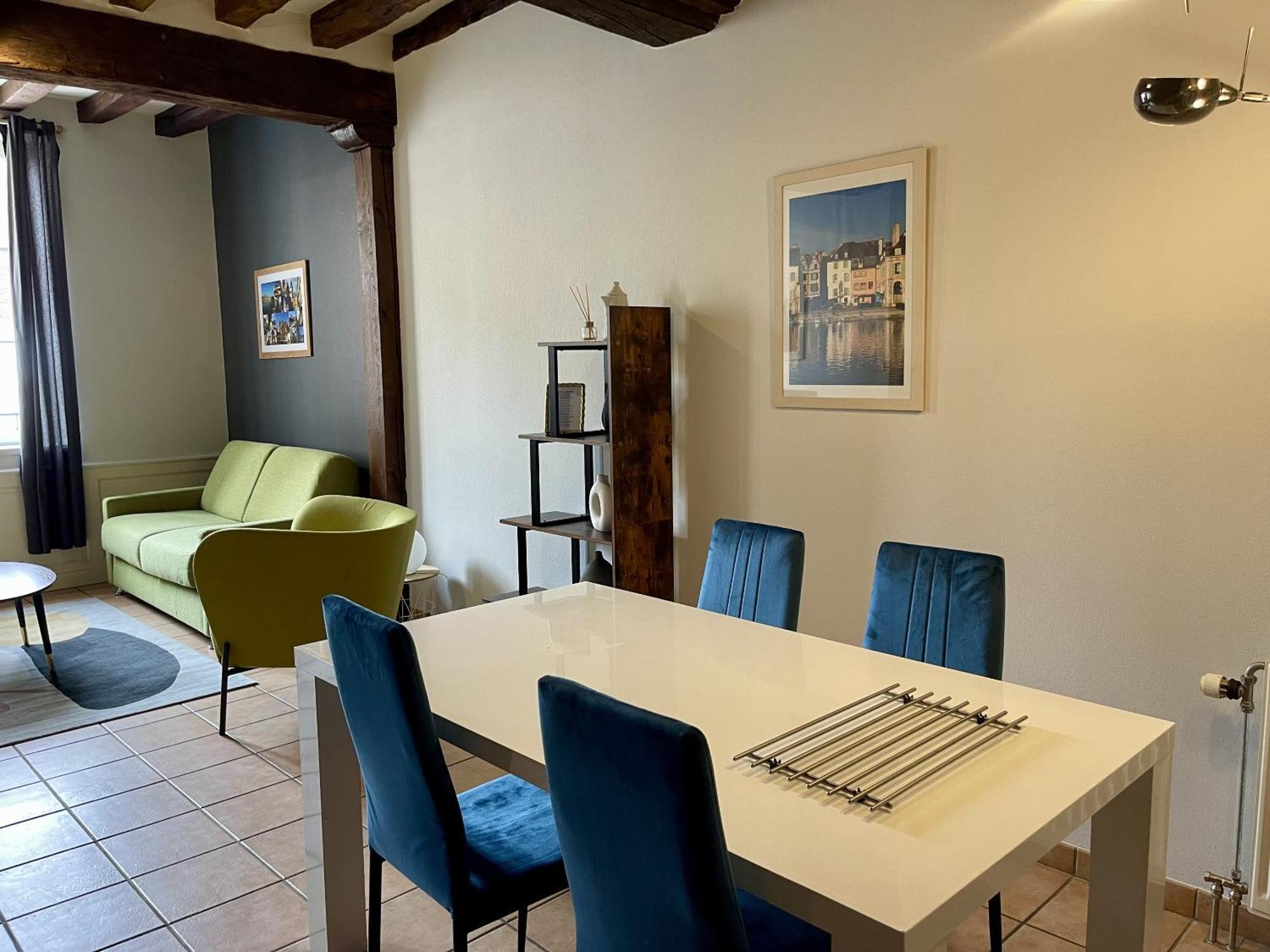 Appartement Le Coche D'Eau Auxerre Les Quais 外观 照片